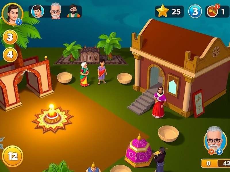 Coop Secrets Of India Game Screenshot